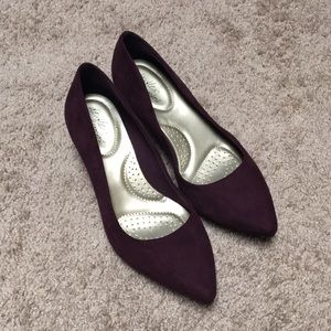 Purple Deflex Comfort Heels